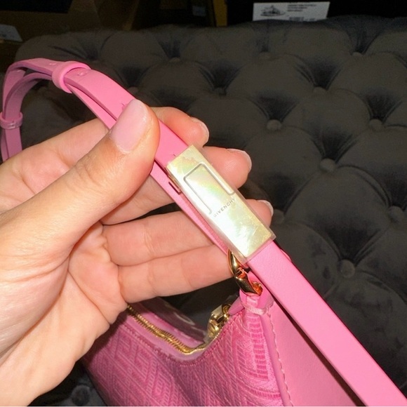 Givenchy Small Moon Cut Out Bag Bright Pink - Picture 6 of 12